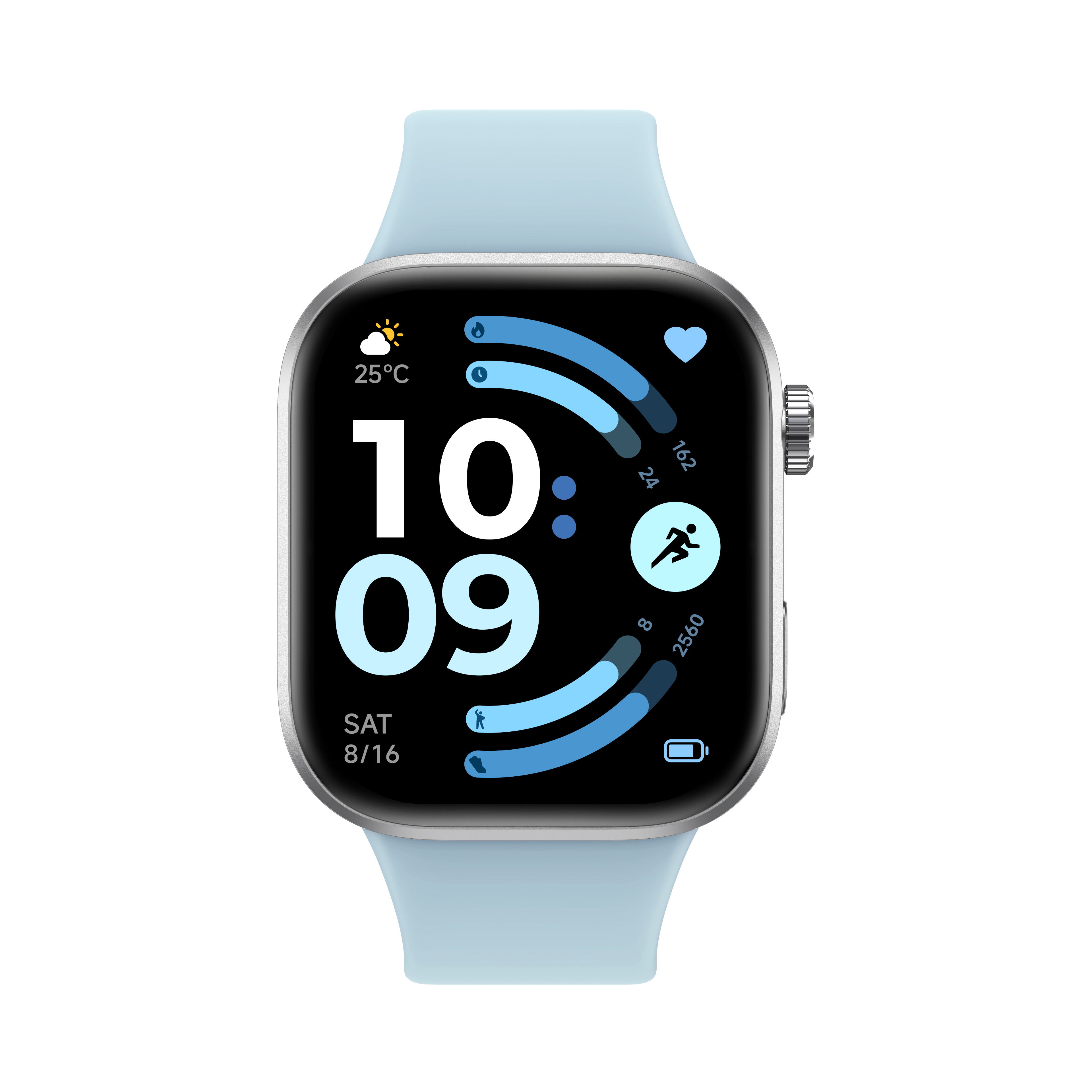 Pilt Xiaomi REDMI Watch 6 | Smart watch | GPS (satellite) | AMOLED | 2.07" | Waterproof | Glacier Blue