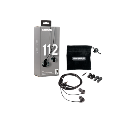 Pilt Shure SE112 Earphone, Grey | Shure