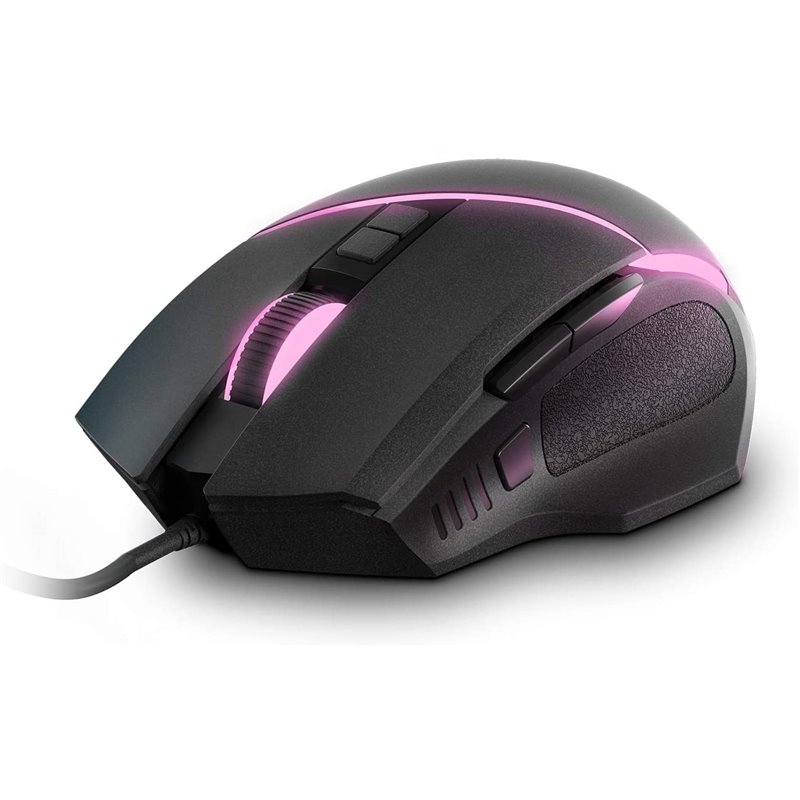 Pilt Energy Sistem Gaming Mouse ESG M2 Flash USB 2.0, 6400 DPI, 8 customizable buttons, RGB LED’s | Energy Sistem | Wired | ESG M2 Flash | Optical | Gaming Mouse | Black | Yes