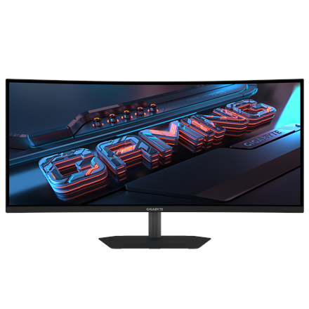 Pilt Gigabyte | GS34WQCA | 34 " | VA | WQHD | 120 Hz | 1 ms | 3440 x 1440 pixels | 300 cd/m² | HDMI ports quantity 2 | Black