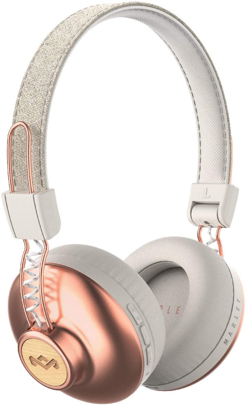 Pilt Marley Positive Vibration BT, On-Ear, Wireless, Microphone, Copper | Marley | Headphones | Positive Vibration BT