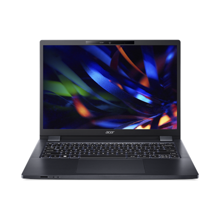 Pilt Acer TravelMate | TMP414-53-TCO-5771 | Black | 14 " | IPS | WUXGA | 1920 x 1200 pixels | Intel Core i5 | i5-1335U | 16 GB | Solid-state drive capacity 512 GB | LTE | Intel Iris Xe Graphics | Windows 11 Pro | 802.11ax | Keyboard language English | Keyboard backlit | Warranty 36 month(s)