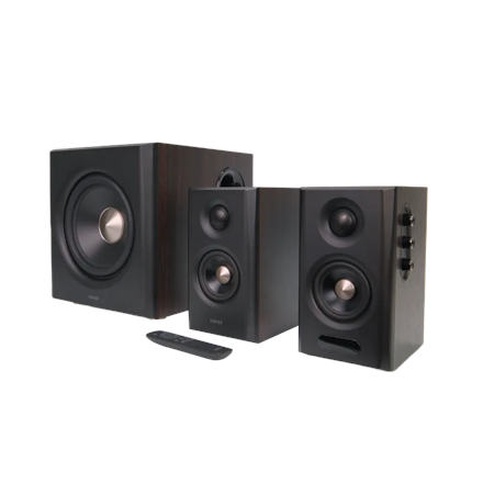 Pilt Edifier 2.1 Active Speaker | S355DB | 150 W | Bluetooth | Wireless connection | Walnut