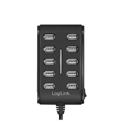 BS-shop. Logilink | USB Hub 10-Port USB2.0 with power adapter 3.5A