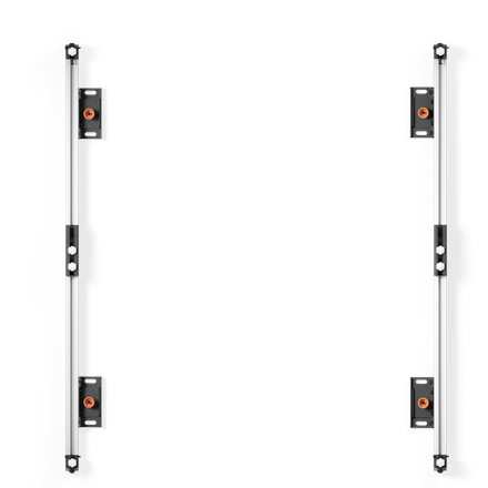 Pilt EDBAK ULS2500 Universal LED System for 2 cabinets 500mm | Black