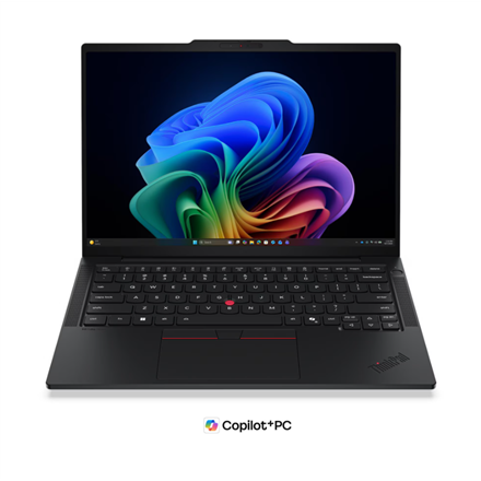 Pilt Lenovo ThinkPad T14s G7 Intel | Black | 14 " | IPS | WUXGA | 1920 x 1200 pixels | Anti-glare | Intel Core Ultra 5 | 325 | 16 GB | Soldered LPDDR5X | Solid-state drive capacity 512 GB | Intel Graphics | Windows 11 Pro | 802.11be | Bluetooth version 5.4 | Keyboard language English | Keyboard backlit | Warranty 36 month(s) | Battery warranty 12 month(s)