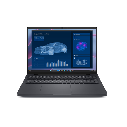 Pilt Dell Pro Max 16 MC16255 | 16 " | FHD+ | AMD Ryzen AI 9 HX PRO | 370 | 32 GB | LPDDR5x | Solid-state drive capacity 512 GB | NVIDIA RTX PRO 500 Blackwell | GDDR7 | 8 GB | Windows 11 Pro | Bluetooth version 5.4 | Keyboard language English | Keyboard backlit | Warranty 36 month(s) | Battery warranty 12 month(s)