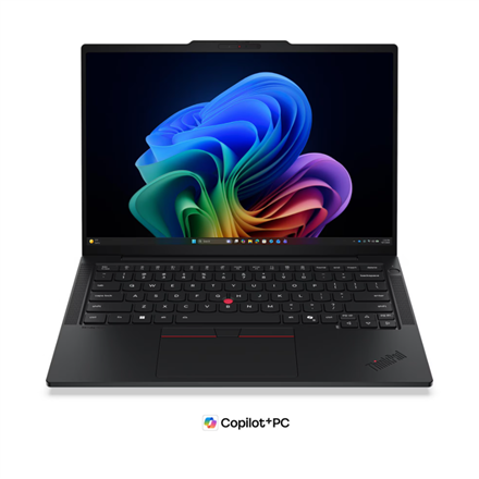 Pilt Lenovo ThinkPad T14s G7 Intel | Black | 14 " | IPS | WUXGA | 1920 x 1200 pixels | Anti-glare | Intel Core Ultra 5 | 325 | 32 GB | Soldered LPDDR5X | Solid-state drive capacity 512 GB | Intel Graphics | Windows 11 Pro | 802.11be | Bluetooth version 5.4 | Keyboard language English | Keyboard backlit | Warranty 36 month(s) | Battery warranty 12 month(s)
