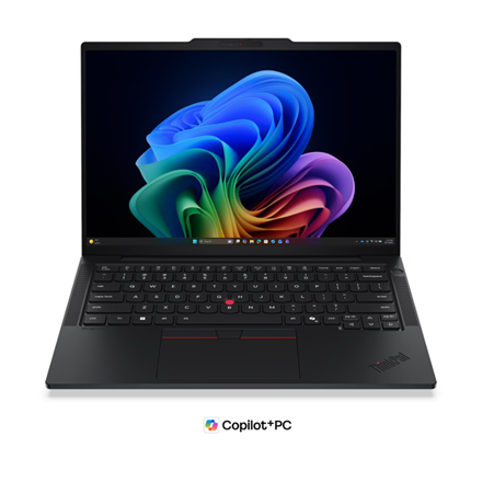 Pilt Lenovo ThinkPad T14s G7 Intel | Black | 14 " | IPS | WUXGA | 1920 x 1200 pixels | Anti-glare | Intel Core Ultra 5 | 325 | 32 GB | Soldered LPDDR5X | Solid-state drive capacity 512 GB | Intel Graphics | Windows 11 Pro | 802.11be | Bluetooth version 5.4 | Keyboard language Nordic | Keyboard backlit | Warranty 36 month(s) | Battery warranty 12 month(s)