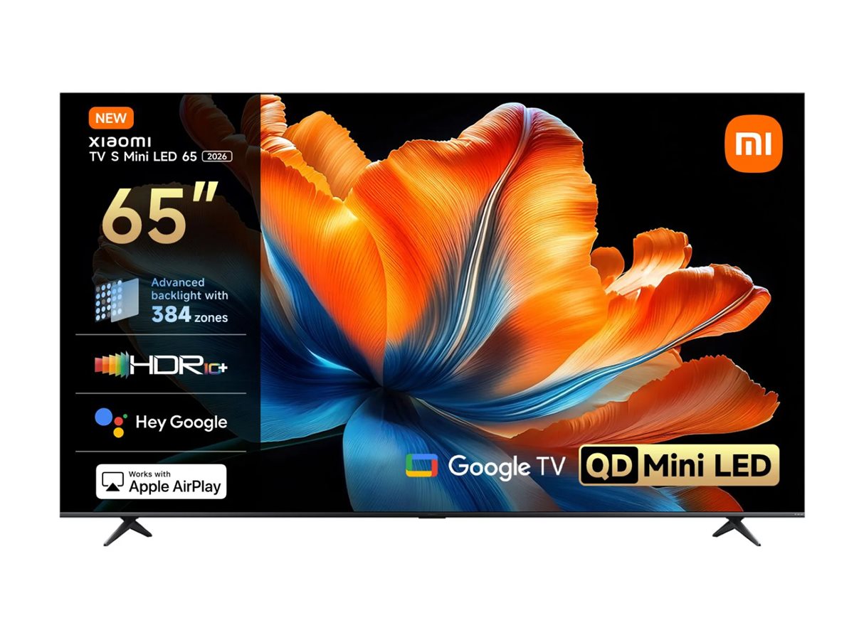 Pilt Xiaomi | S Mini LED 2026 | 65 | Smart TV | Google TV | 4K UHD | Dark Grey