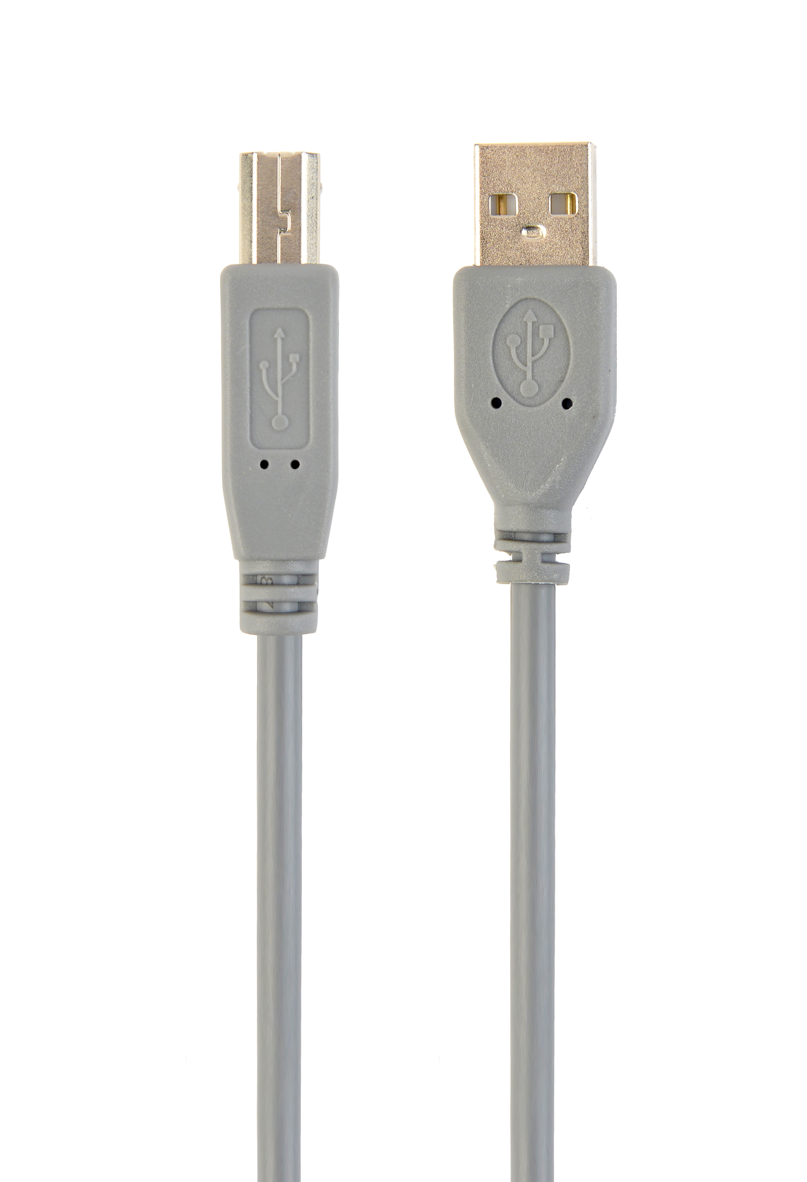 Pilt Cablexpert CCP-USB2-AMBM-6G USB 2.0 A-plug B-plug 6ft cable, grey color | Cablexpert | USB 2.0 A-plug B-plug 6ft cable