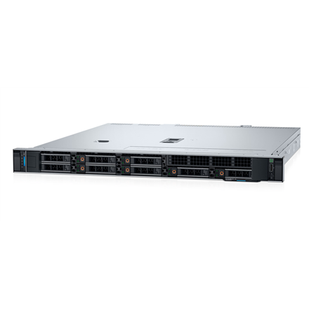 Pilt Dell PowerEdge | R360 | Rack (1U) | Intel Xeon 6 | 1 | 6315P | 4 | 4 | 2.8 GHz | 1x16GB/1x2TB | SATA | Up to 4 x 3.5" | Hot-swap drive bays | PERC H355 | iDRAC9 Enterprise | Power supply 1x700 W | ReadyRails Sliding Rails | No OS | Warranty Basic NBD Onsite, 36 month(s)