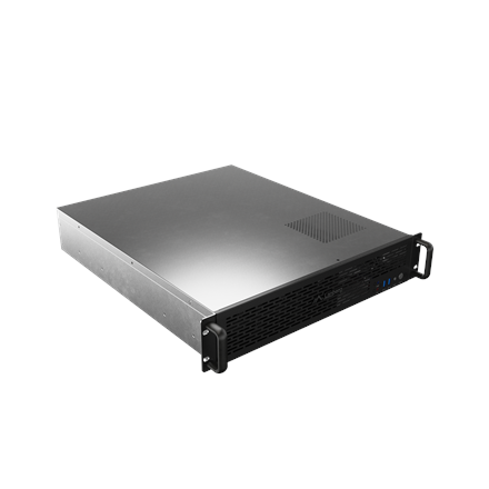 Pilt Lanberg Rackmount Server Chassis ATX 520/12 19"/2U | SC01-5202-12B | Black