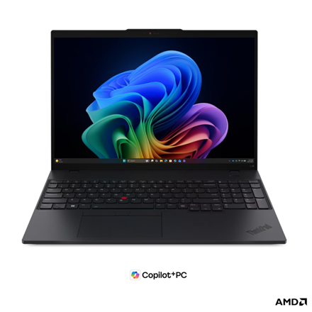Pilt Lenovo ThinkPad L16 G3 AMD | Black | 16 " | IPS | WUXGA | 1920 x 1200 pixels | Anti-glare | AMD Ryzen AI 5 | 430 | 16 GB | SODIMM DDR5 | Solid-state drive capacity 512 GB | AMD Radeon 840M Graphics | Windows 11 Pro | 802.11be | Bluetooth version 5.4 | 4G upgradable | Keyboard language Nordic | Keyboard backlit | Warranty 36 month(s) | Battery warranty 12 month(s)