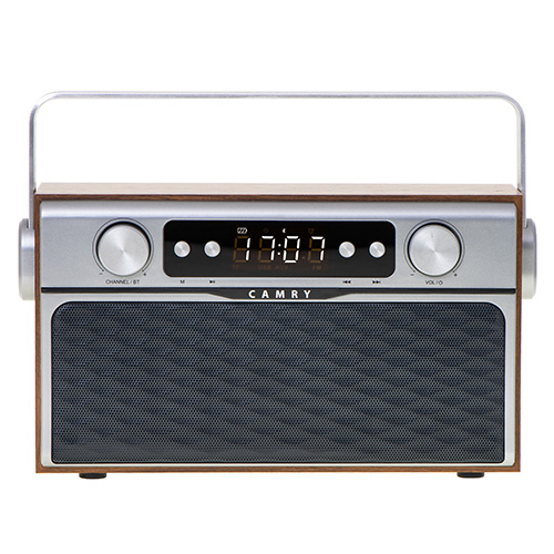 Pilt Camry | CR 1183 | Bluetooth Radio | 16 W | AUX in | Wooden