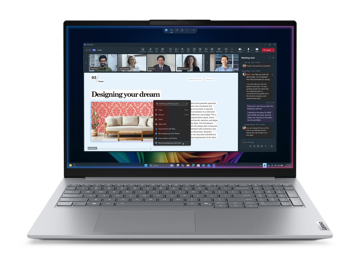Pilt Lenovo ThinkBook 16 G9 IPL Intel | Arctic Grey | 16 " | IPS | WUXGA | 1920 x 1200 pixels | Anti-glare | Intel Core Ultra 5 | 325 | 16 GB | SODIMM DDR5 | Solid-state drive capacity 512 GB | Intel Graphics | Windows 11 Pro | 802.11be | Bluetooth version 5.4 | Keyboard language Nordic | Keyboard backlit | Warranty 24 month(s) | Battery warranty 12 month(s)