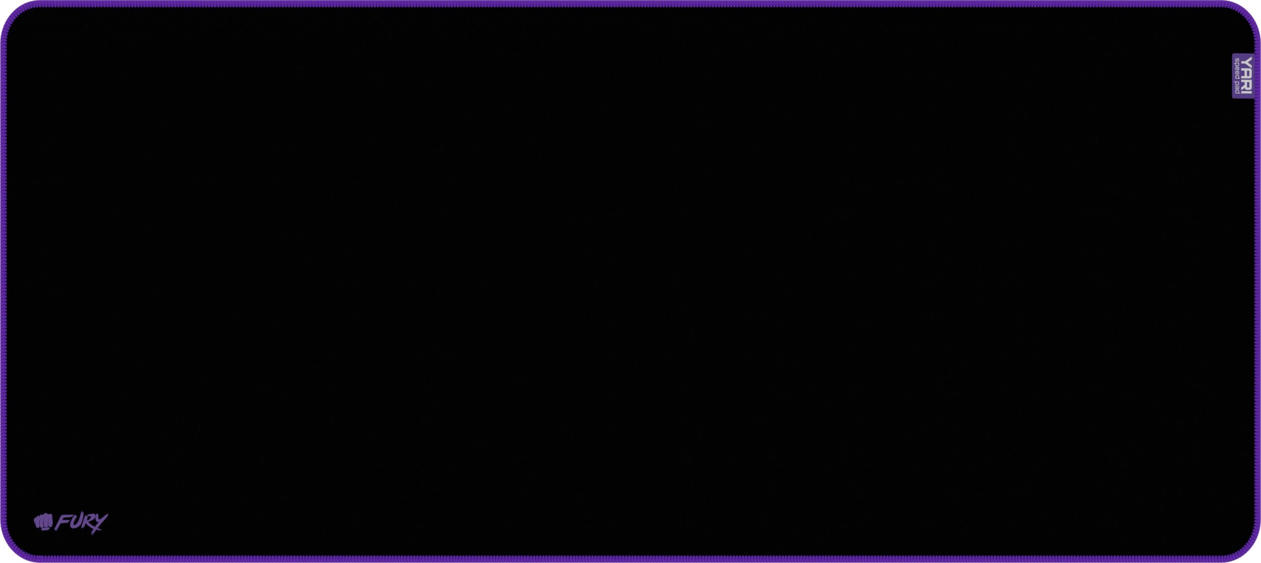 Pilt Fury Yari Speed XL | Mouse pad | 980 x 400 mm | Black/Purple