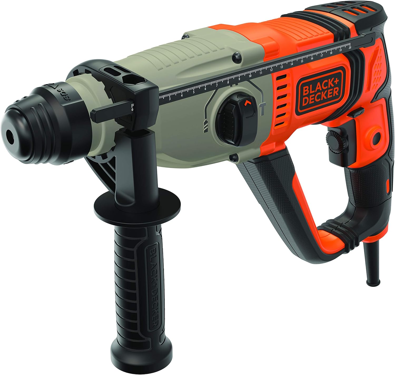 Pilt BLACK & DECKER Hammer drill, SDS-plus | BEHS02K-QS | 800 W