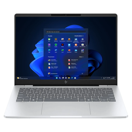 Pilt HP OmniBook | 7 AI 14 | Silver | 14 " | OLED | WUXGA | Intel Core Ultra 5 | 225U | 16 GB | Solid-state drive capacity 512 GB | Intel Graphics | Windows 11 Pro | Keyboard language English | Warranty 24 month(s)