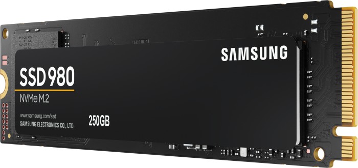 Pilt Samsung | V-NAND SSD | 980 | 250 GB | SSD form factor M.2 2280 | Solid-state drive interface M.2 NVME | Read speed 2900 MB/s | Write speed 1300 MB/s