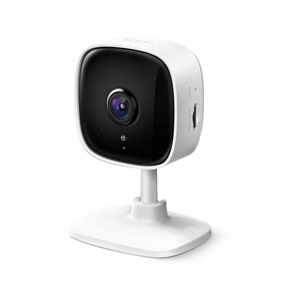 Pilt TP-LINK | Home Security Wi-Fi Camera | Tapo C100 | Cube | MP | 3.3mm/F/2.0 | Privacy Mode, Sound and Light Alarm, Motion Detection and Notifications | H.264 | Micro SD, Max. 128 GB