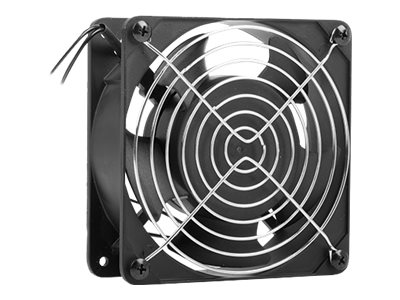Pilt Lanberg Fan for 10" & 19" rack wall-mount cabinet 230V 120x120x38mm, black | Lanberg