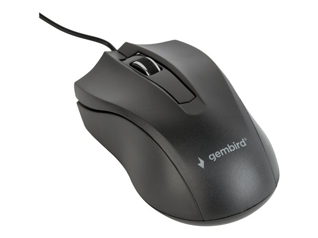 Pilt Gembird | Optical Mouse | MUS-3B-01 | Optical mouse | USB | Black