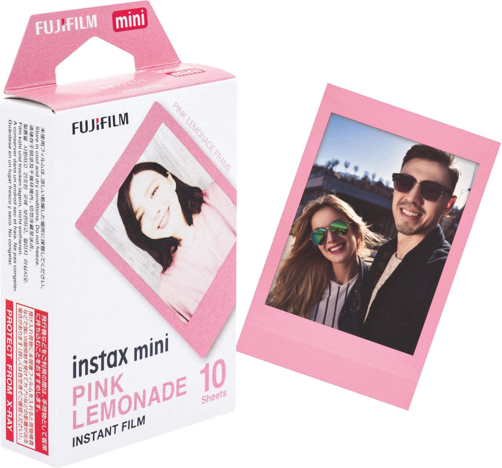 Pilt Fujifilm | Instax Mini Pink Lemonade | 54 x 86 mm | Quantity 10
