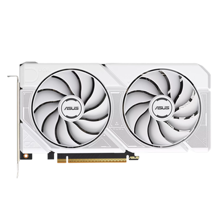 Pilt Asus Dual GeForce RTX 5060 White OC Edition 8GB GDDR7 | NVIDIA | 8 GB | GeForce RTX 5060 | GDDR7 | HDMI ports quantity 1 | PCI Express 5.0