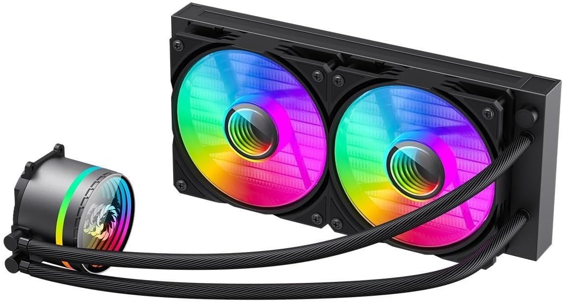 Pilt Gamemax CPU Liquid Cooler | ICEBURG 240 INFINITY | Black