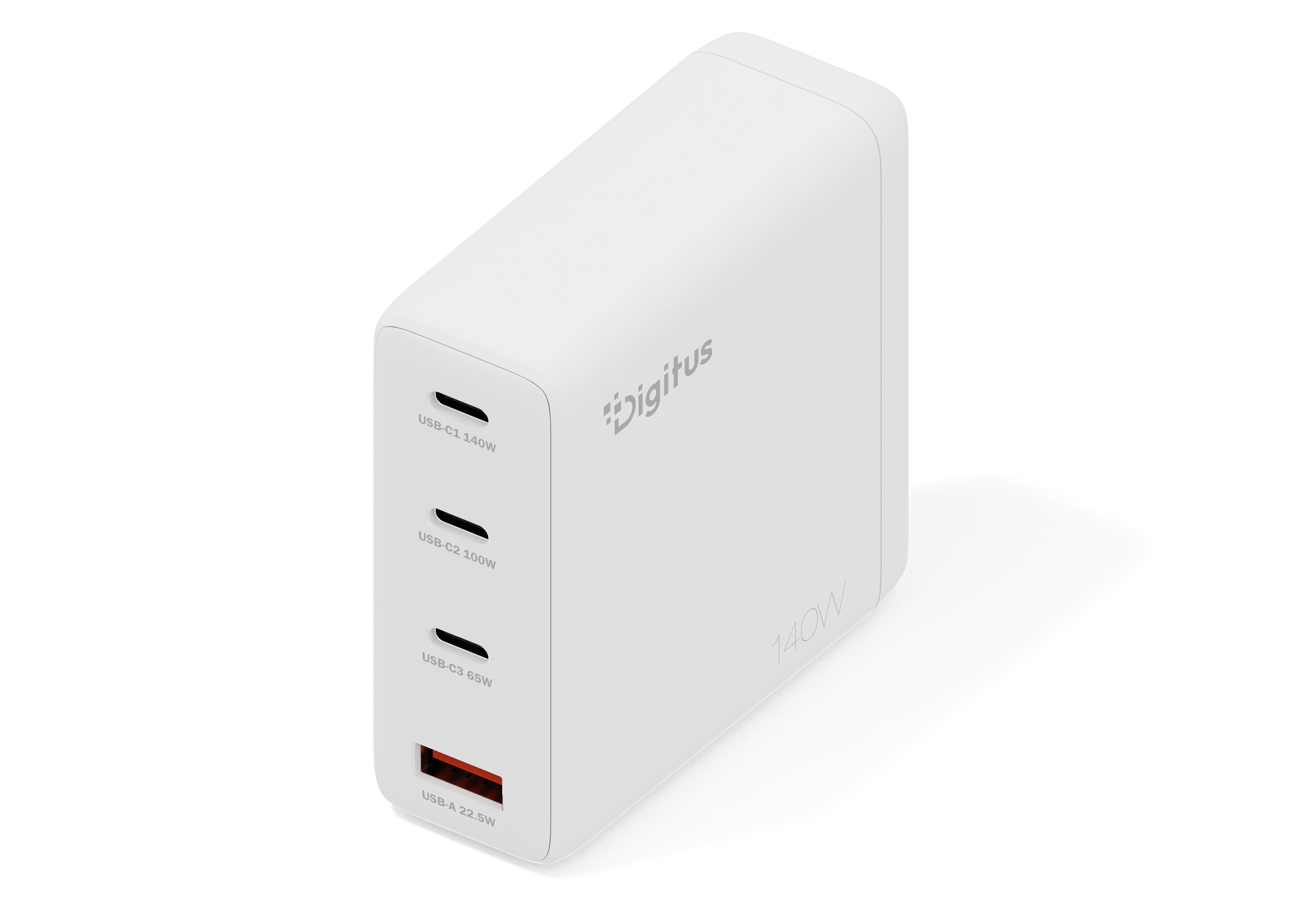 Pilt Digitus | USB GaN Charger 140W, 3x USB-C, 1x USB-A | DA-10305
