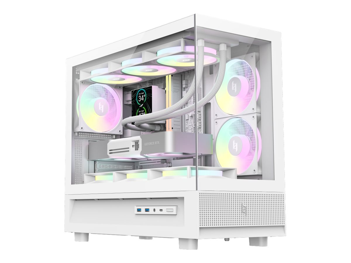 Pilt Gamemax Case | NEX C31 WH | MATX/BTF
