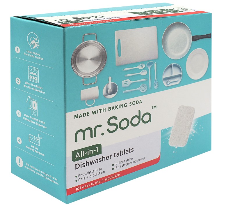 Pilt Soda | Dishwasher Tablets, 30 pcs x 20 g | mr. Soda