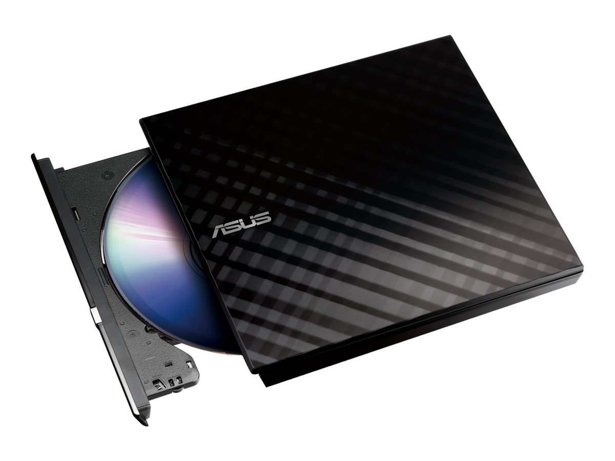 Pilt Asus | SDRW-08D2S-U Lite | Interface USB 2.0 | DVD±RW | CD read speed 24 x | CD write speed 24 x | Black | Desktop/Notebook