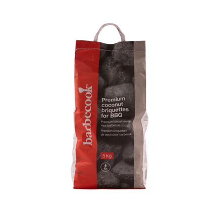 Pilt Barbecook | Premium coconut briquettes, 5kg (per 30pcs) | BC-ACC-7425