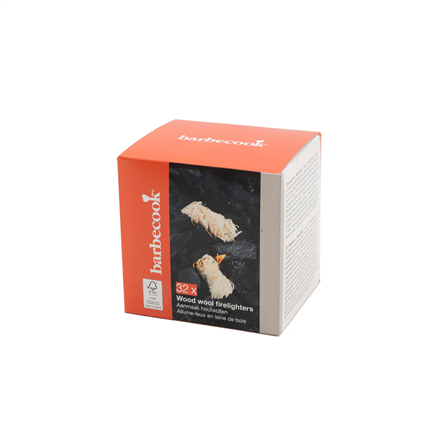 Pilt Barbecook | Wood wool firelighters 32 pieces FSC (per 12pcs) | BC-ACC-7426