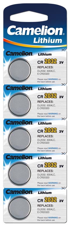 Pilt Camelion | CR2032 | Lithium | 5 pc(s) | CR2032-BP5