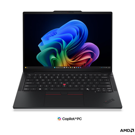 Pilt Lenovo ThinkPad T14s G7 AMD | Black | 14 " | IPS | WUXGA | 1920 x 1200 pixels | Anti-glare | AMD Ryzen AI 5 PRO | 440 | 16 GB | Soldered LPDDR5X | Solid-state drive capacity 512 GB | AMD Radeon 840M Graphics | Windows 11 Pro | 802.11be | Bluetooth version 5.4 | Keyboard language English | Keyboard backlit | Warranty 36 month(s) | Battery warranty 12 month(s)