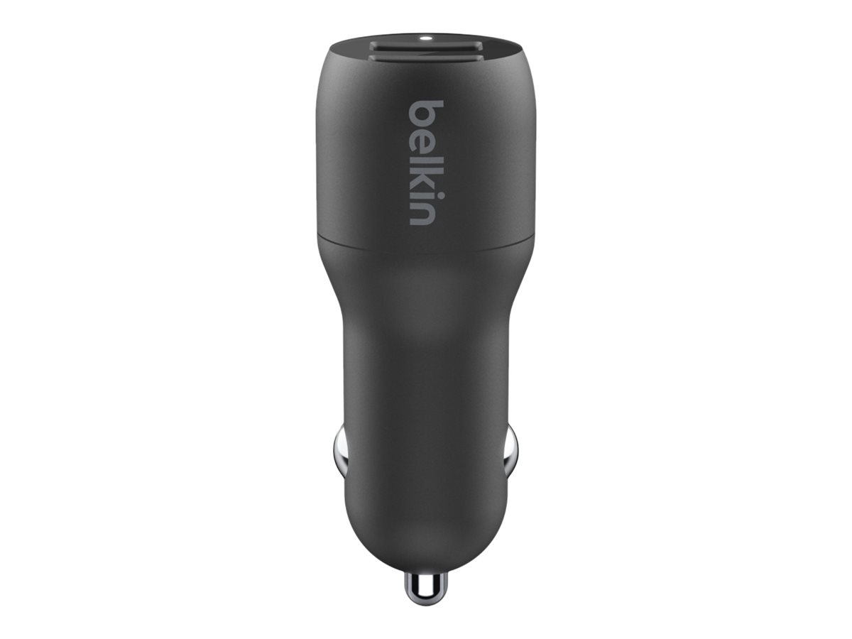 Pilt Belkin | BOOST CHARGE | Dual USB-A Car Charger 24W + USB-A to Lightning Cable