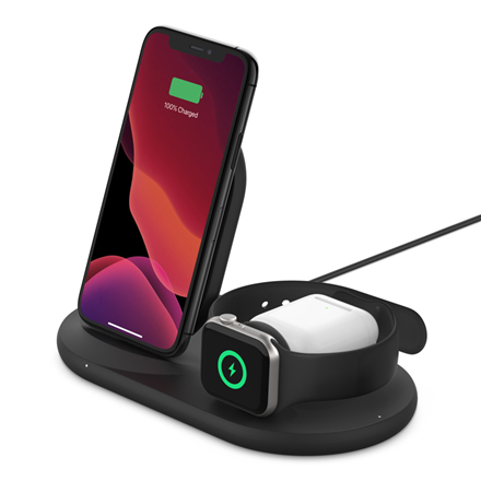 Pilt Belkin | BOOST CHARGE | 3-in-1 Wireless Charger for Apple Devices