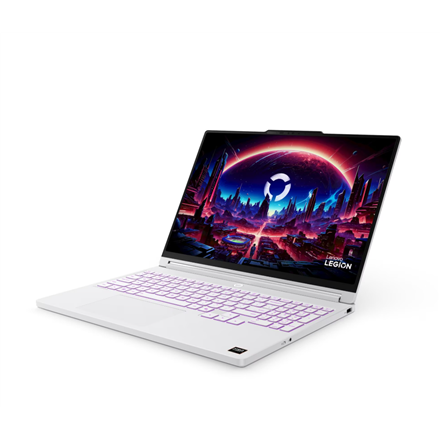 Pilt Lenovo Legion 5 15AGP11 AMD | Glacier White | 15.3 " | OLED | WQXGA | 2560 x 1600 pixels | AMD Ryzen AI 7 | 450 | 16 GB | SODIMM DDR5 | Solid-state drive capacity 1000 GB | NVIDIA GeForce RTX 5060 | GDDR7 | 8 GB | Windows 11 Home | 802.11be | Bluetooth version 5.4 | Keyboard language English | Keyboard backlit | Warranty 24 month(s) | Battery warranty 12 month(s)