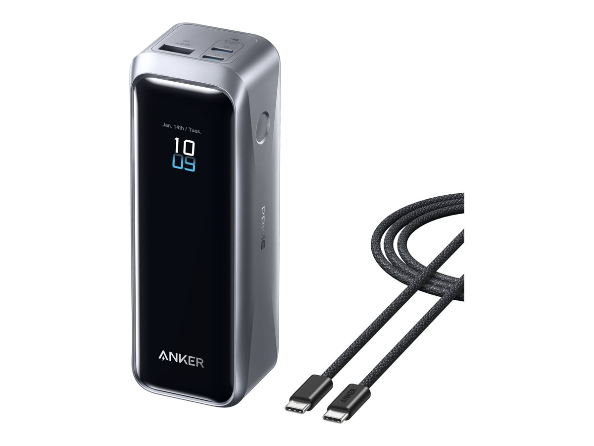 Pilt Anker Prime Power Bank 220W B2C , Black | 20000 mAh | USB-A, 2 x USB-C | Black