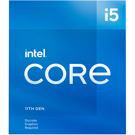 Pilt Intel | i5-11400 | 2.6 GHz | LGA1200 | Processor threads 12 | i5-11xxx | Processor cores 6