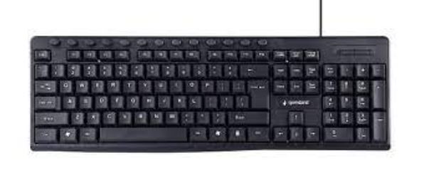 Pilt Gembird | Multimedia Keyboard | KB-UM-107 | Multimedia | Wired | US | Black | g