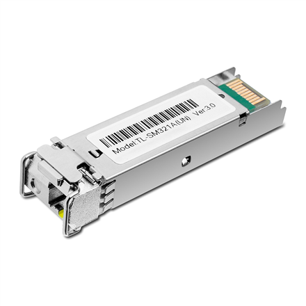 Pilt TP-LINK | 1000 Base-BX WDM Bi-Directional SFP Module | TL-SM321A-2 | 9/125 µm SMF (Single-Mode Fiber) | 9/125 µm SMF (Single-Mode Fiber)