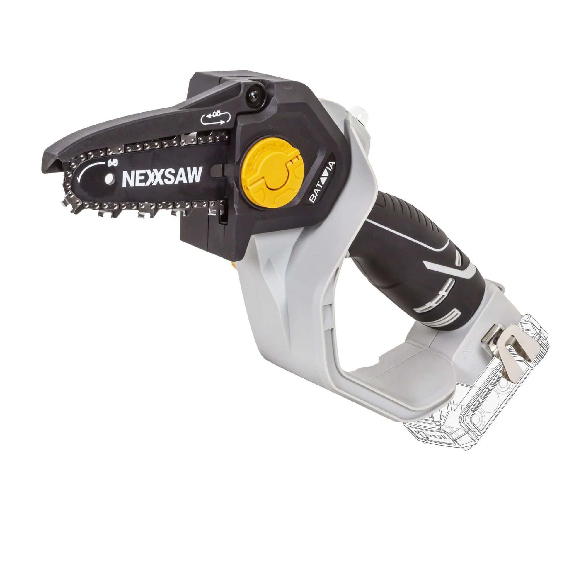 Pilt Batavia B.V. Chainsaw | 18V Nexxsaw Cordless One-Hand 6   V3 - Without Battery and Charger