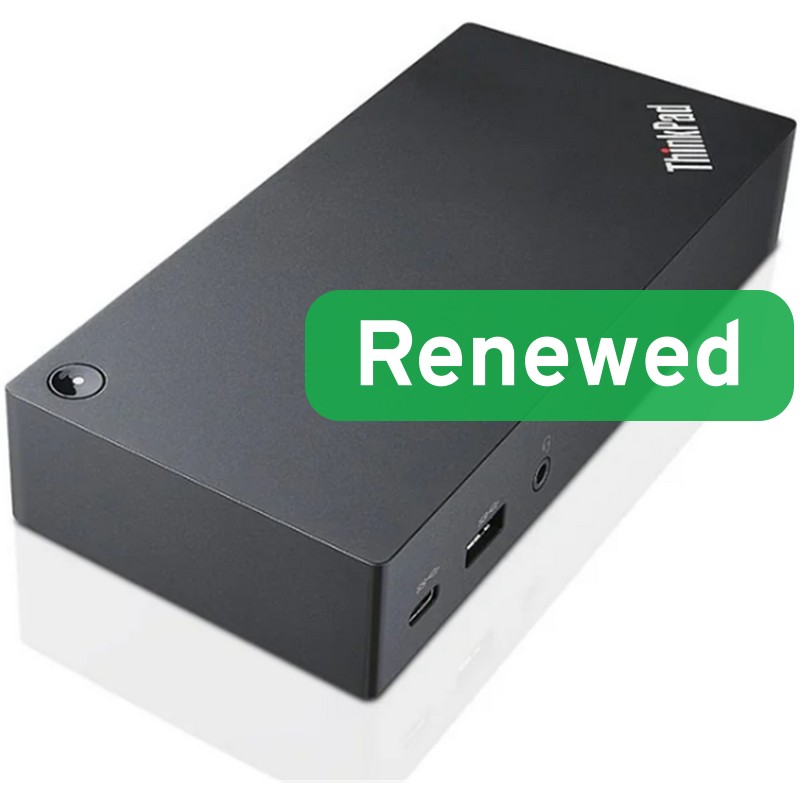 Pilt Lenovo Renewed ThinkPad USB-C Dock Gen 2 40AS 90W Used incl. PSU