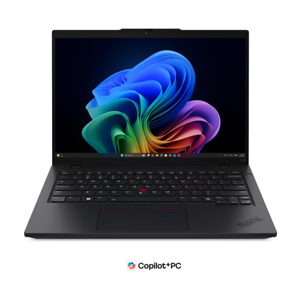 Pilt Lenovo ThinkPad L14 G7 Intel | Black | 14 " | IPS | WUXGA | 1920 x 1200 pixels | Anti-glare | Intel Core Ultra 7 | 355 | 24 GB | SODIMM DDR5 | Solid-state drive capacity 512 GB | Intel Graphics | Windows 11 Pro | 802.11be | Bluetooth version 5.4 | 4G upgradable | Keyboard language Nordic | Keyboard backlit | Warranty 36 month(s) | Battery warranty 12 month(s)