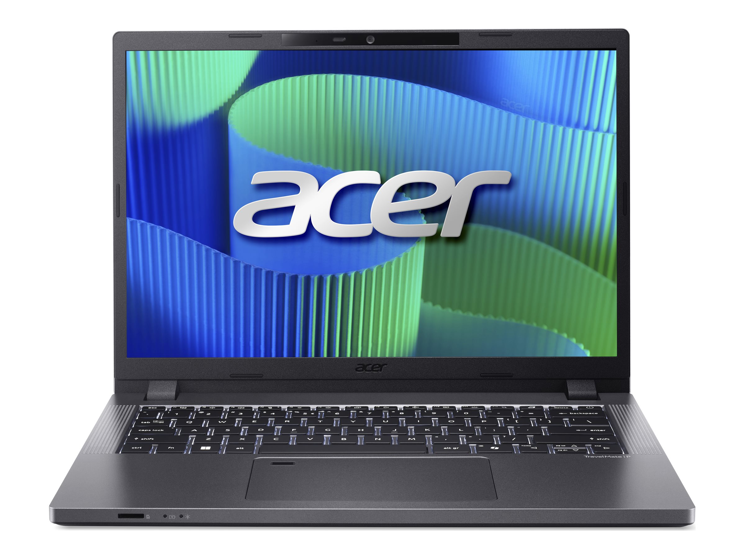 Pilt Acer | TravelMate | TMP214-55-G2-TCO-37X6 | Grey | 14 " | 1920 x 1200 pixels | WUXGA | Intel Core 3 | 16 GB | 100U | DDR5 SDRAM | Solid-state drive capacity 512 GB | Intel Iris Xe Graphics | Windows 11 Pro | Keyboard language English | Keyboard backlit | Warranty 24 month(s)