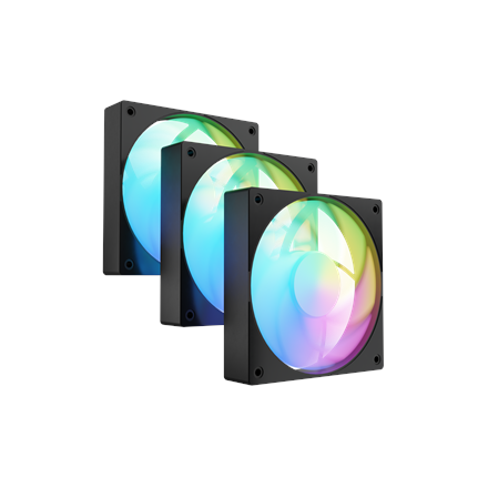 Pilt Fury Sai S12 ARGB PWM, 3-pack | Fan | Black